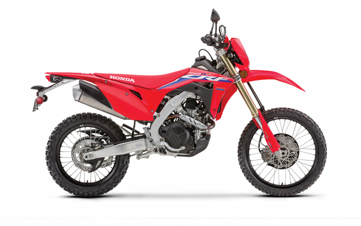 Honda CRF450RL Rouge extrême 2022